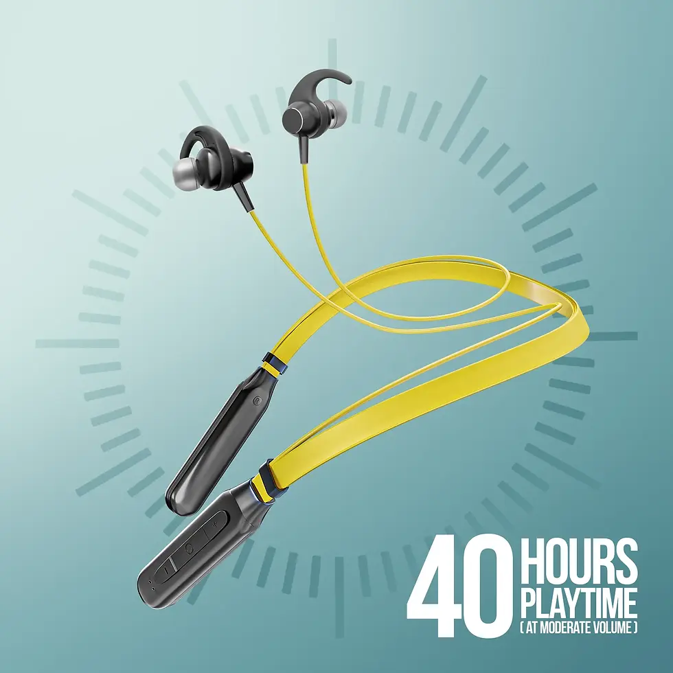 Thumbnail: Ubon Bass Factory 2.0 BT-5200 Wireless Neckband