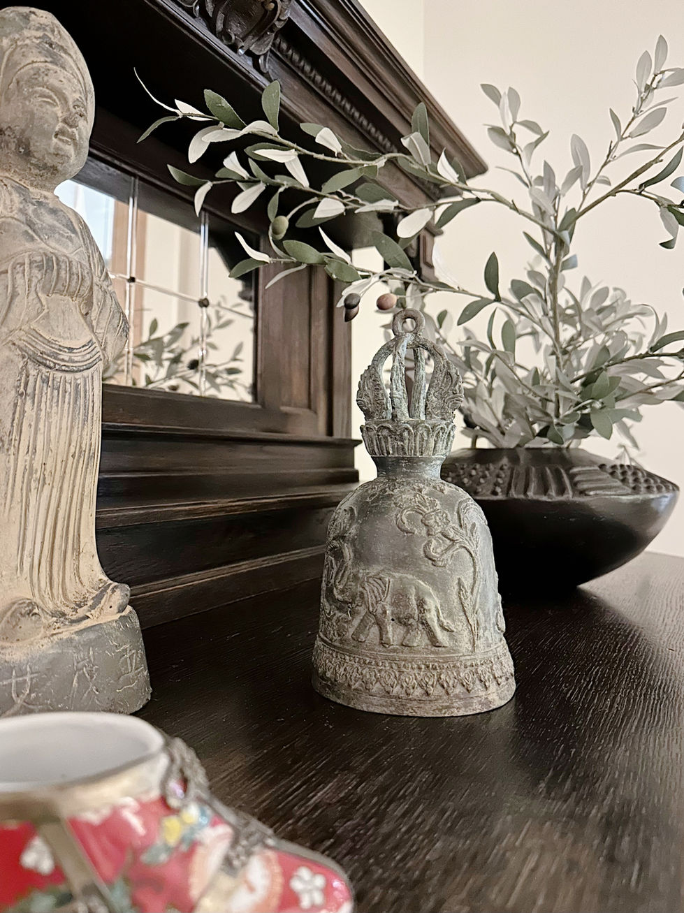 iced tulips interiors, portfolio, magnolia manor, dining room, foyer