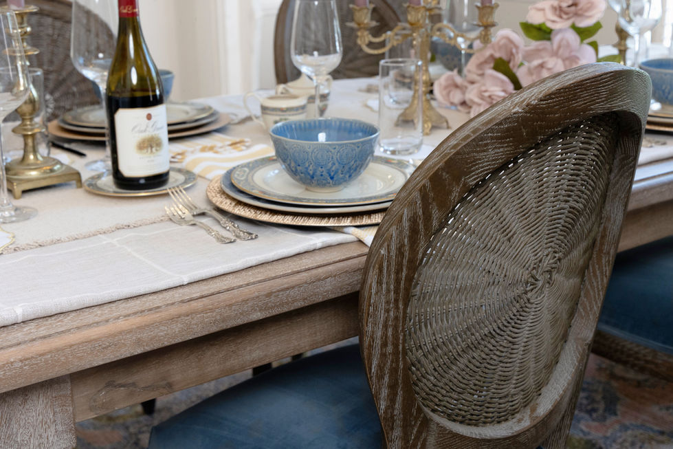 Iced Tulips Interiors, portfolio, Lilac Living, dining room, table setting