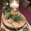 Thumbnail: Wooden charger or Candle Centerpiece