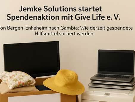 💻 Von Bergen-Enkheim nach Gambia: Wie alte Computer Leben verändern