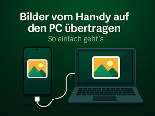 Bilder vom Handy auf den PC übertragen, titelbild