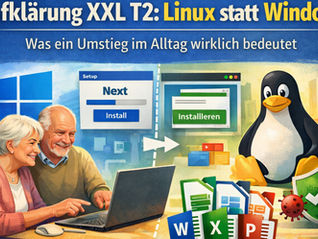 Titelbild Linux Statt Windows Teil 2