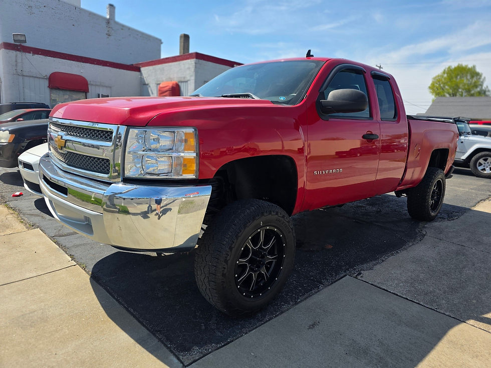 Thumbnail: 2013 Chevrolet Silverado Ext. Cab