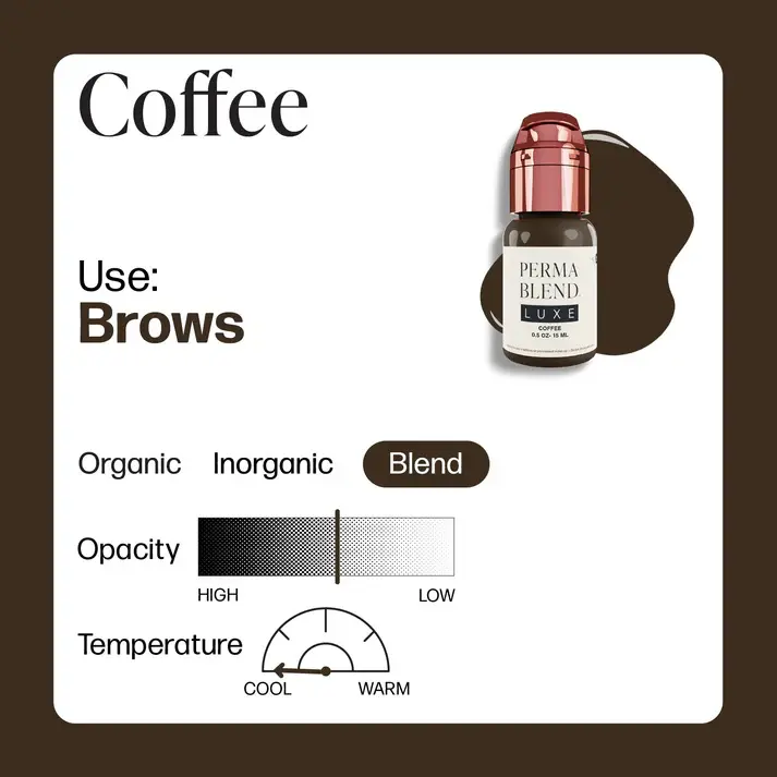 Thumbnail: Perma Blend Luxe PMU Ink - Coffee 15ml