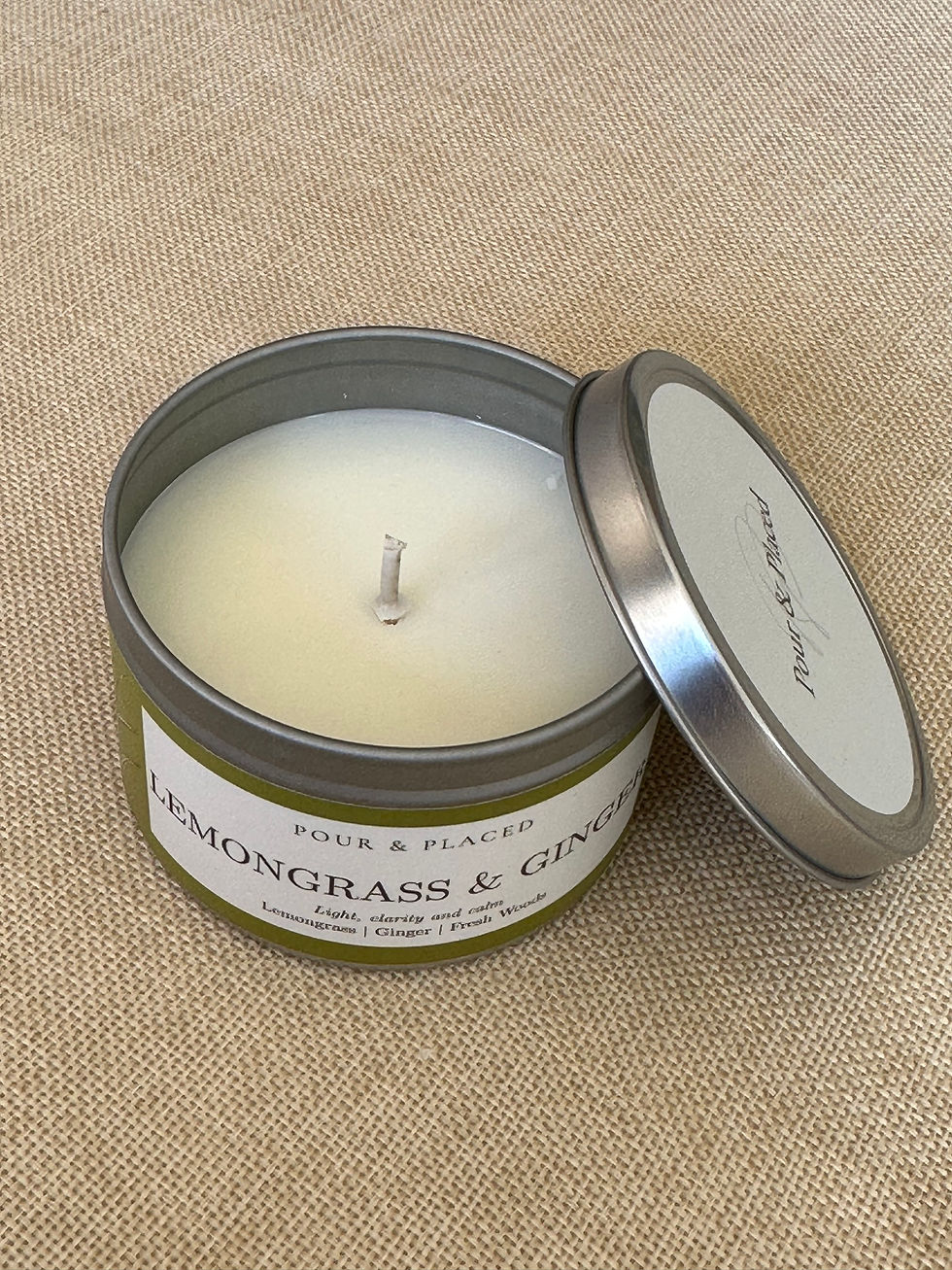 Thumbnail: Lemongrass & Ginger Scented Candle