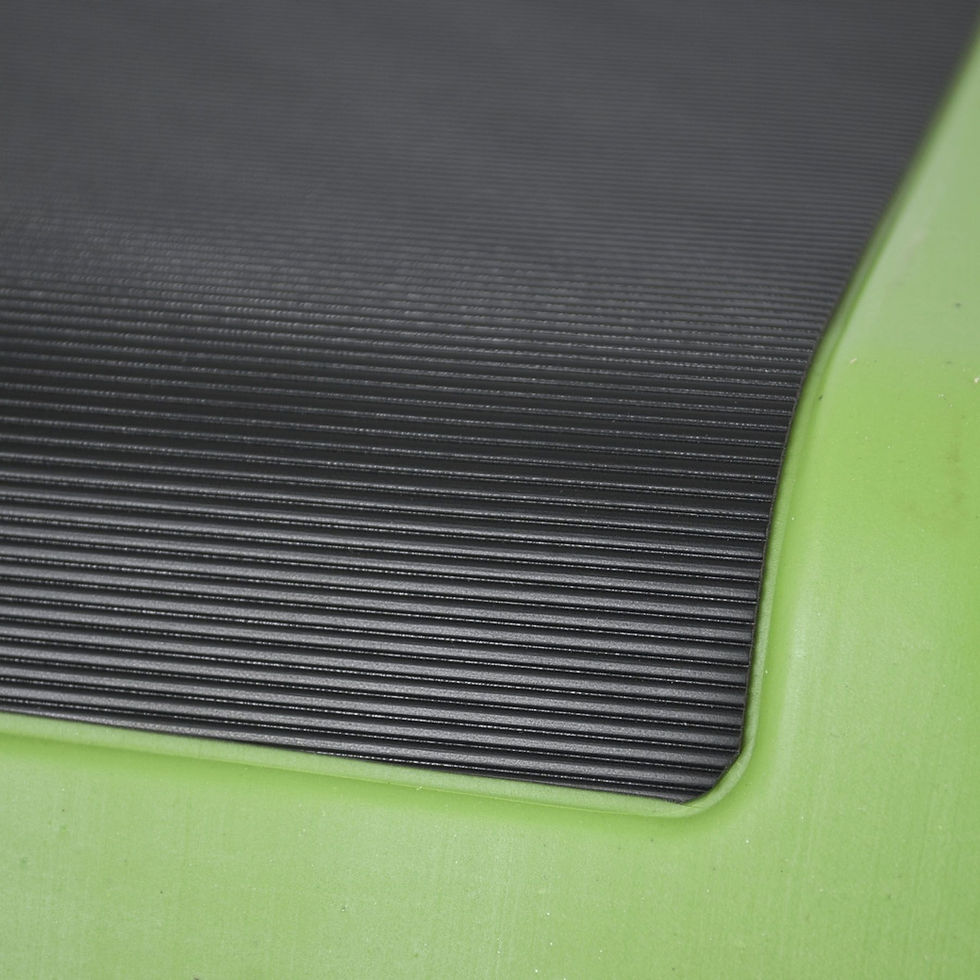 Komodo 5 Level Aerobic Stepper Green With Black Non Slip Surface