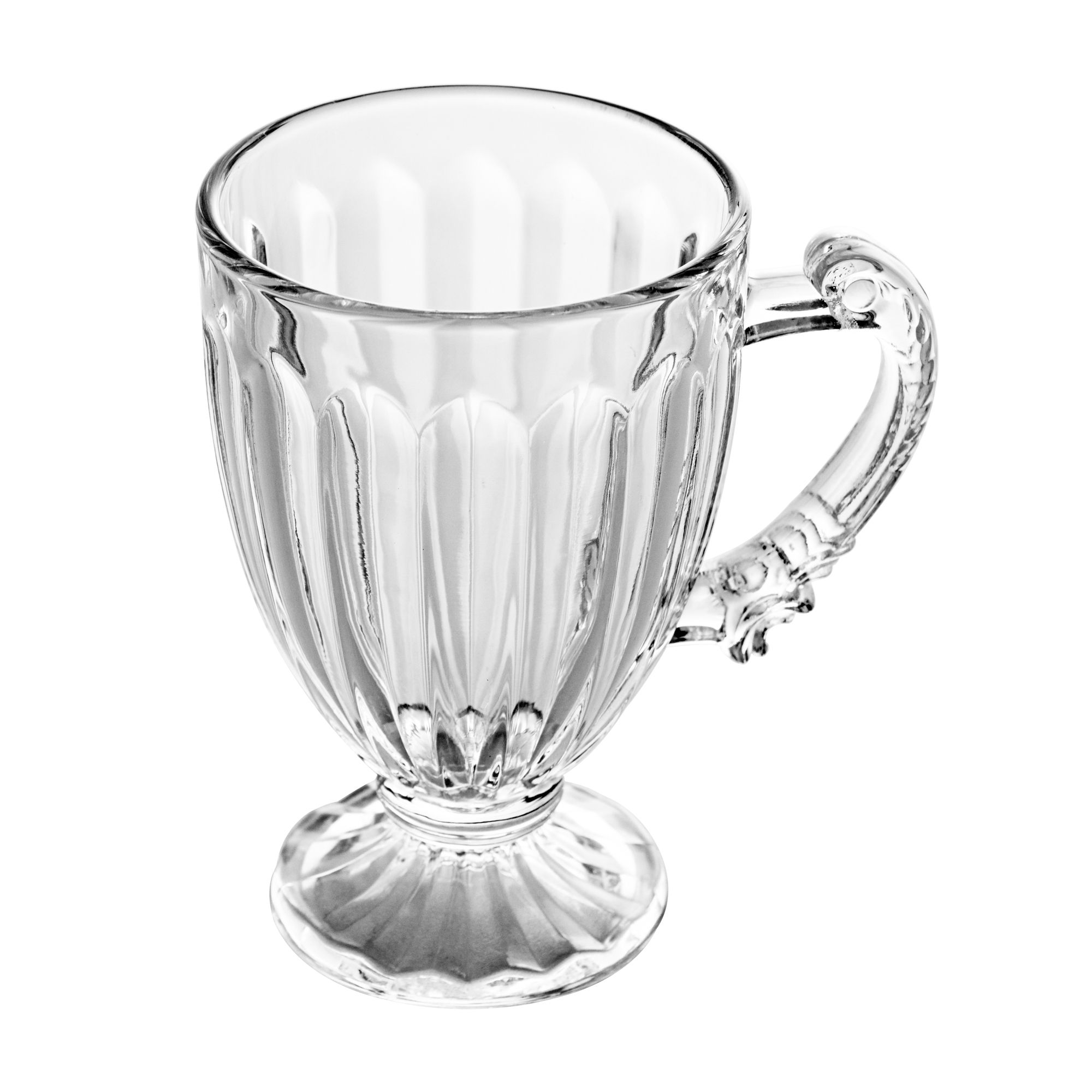 Xicara p/ chá de Cristal de chumbo c/ pé Imperial 200ml