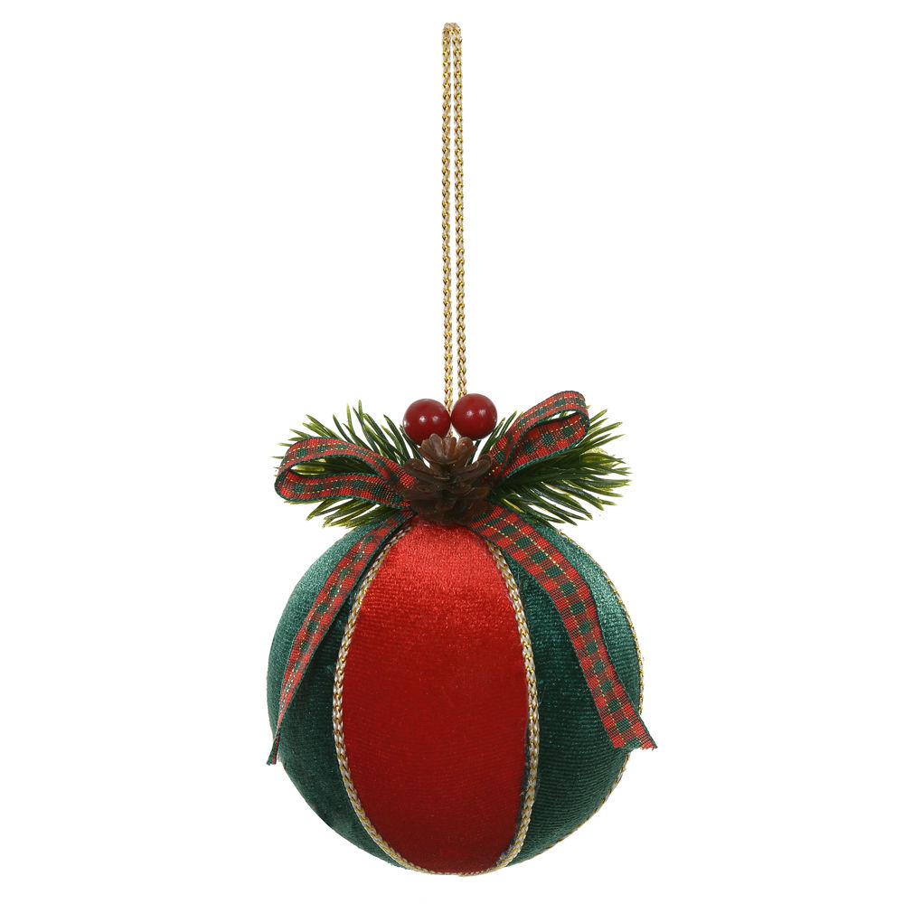 Bola Decorada Natal 8cm