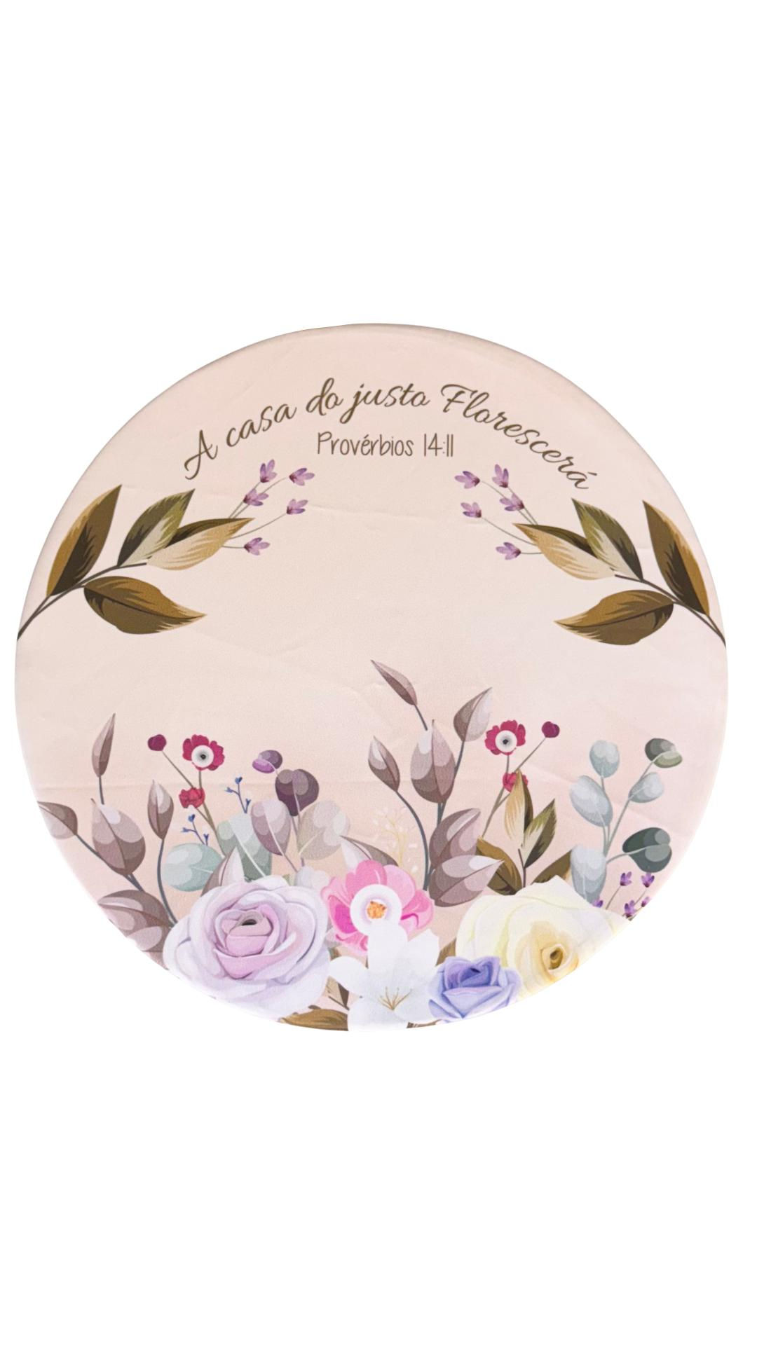 JA Redondo gabardine sublimado - Florescer