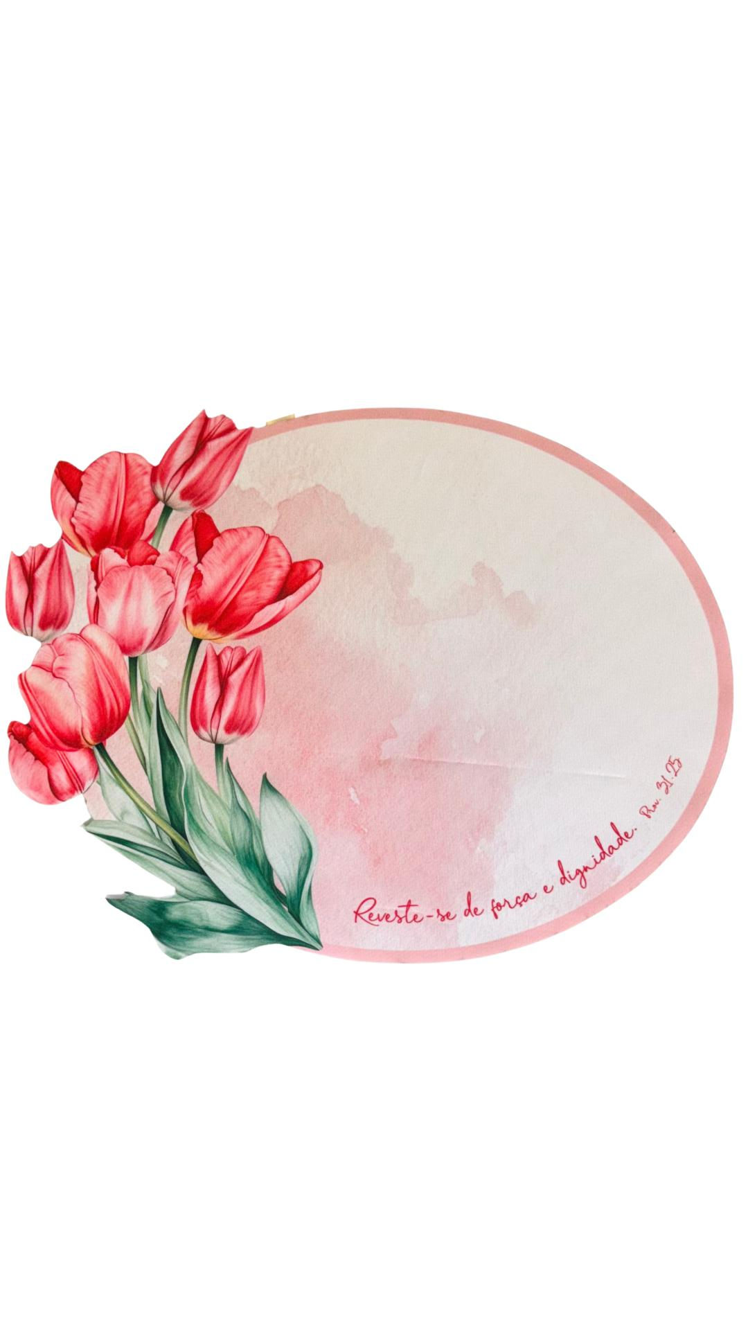 JA Oval Ipermeável a laiser - Virtuosa Rosa