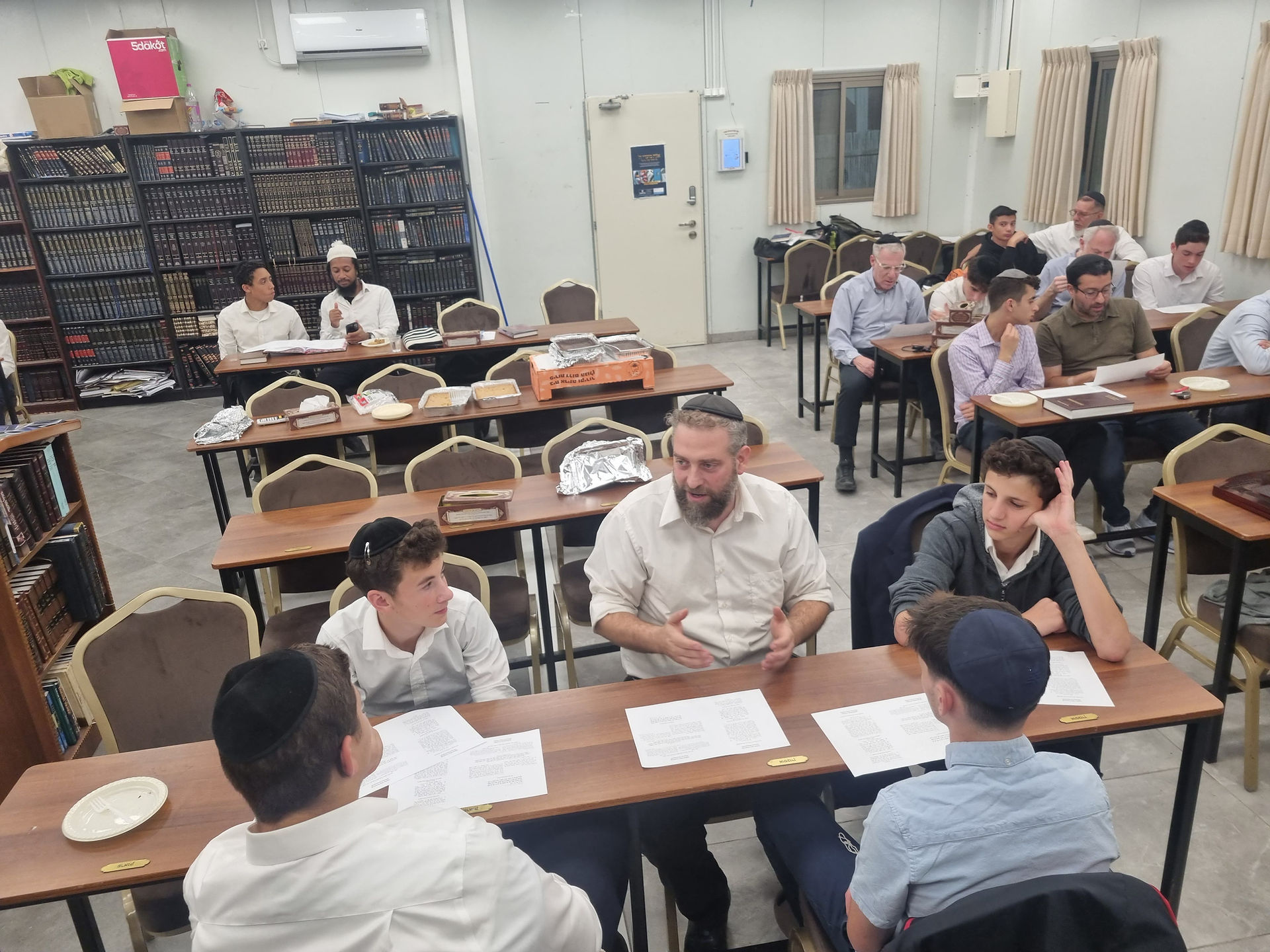 Father-Son Learning Yesodei Yisrael