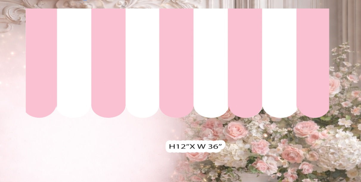 RA4243 AWNING PINK CUSTOM