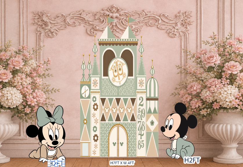 RA5322 CASTLE GREEN MICKEY 7X4 SB