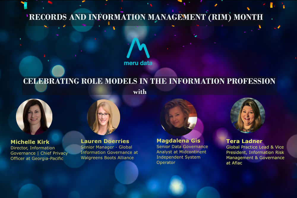 RIM Month with Meru Data Celebrating Women in the Information Profession