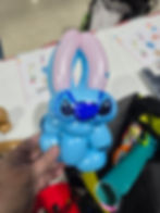 Stitch balloon twisting