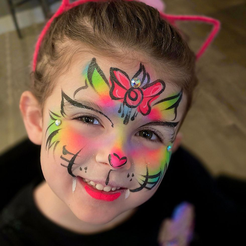Rainbow kitty birthday parties