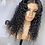 Thumbnail: 4x4 closure wig 18 inch deep wavy unit glue less 