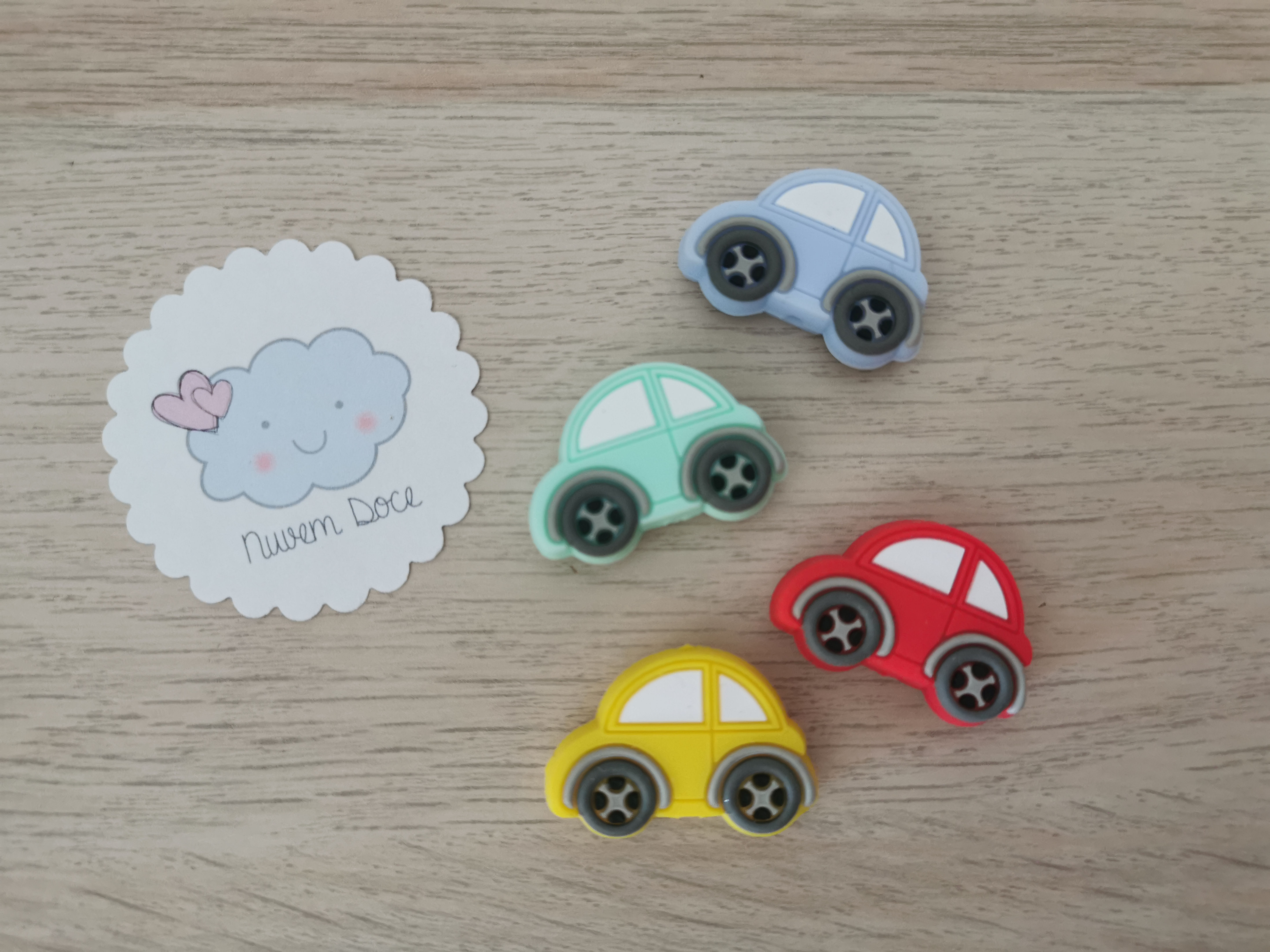 Carrinho em silicone