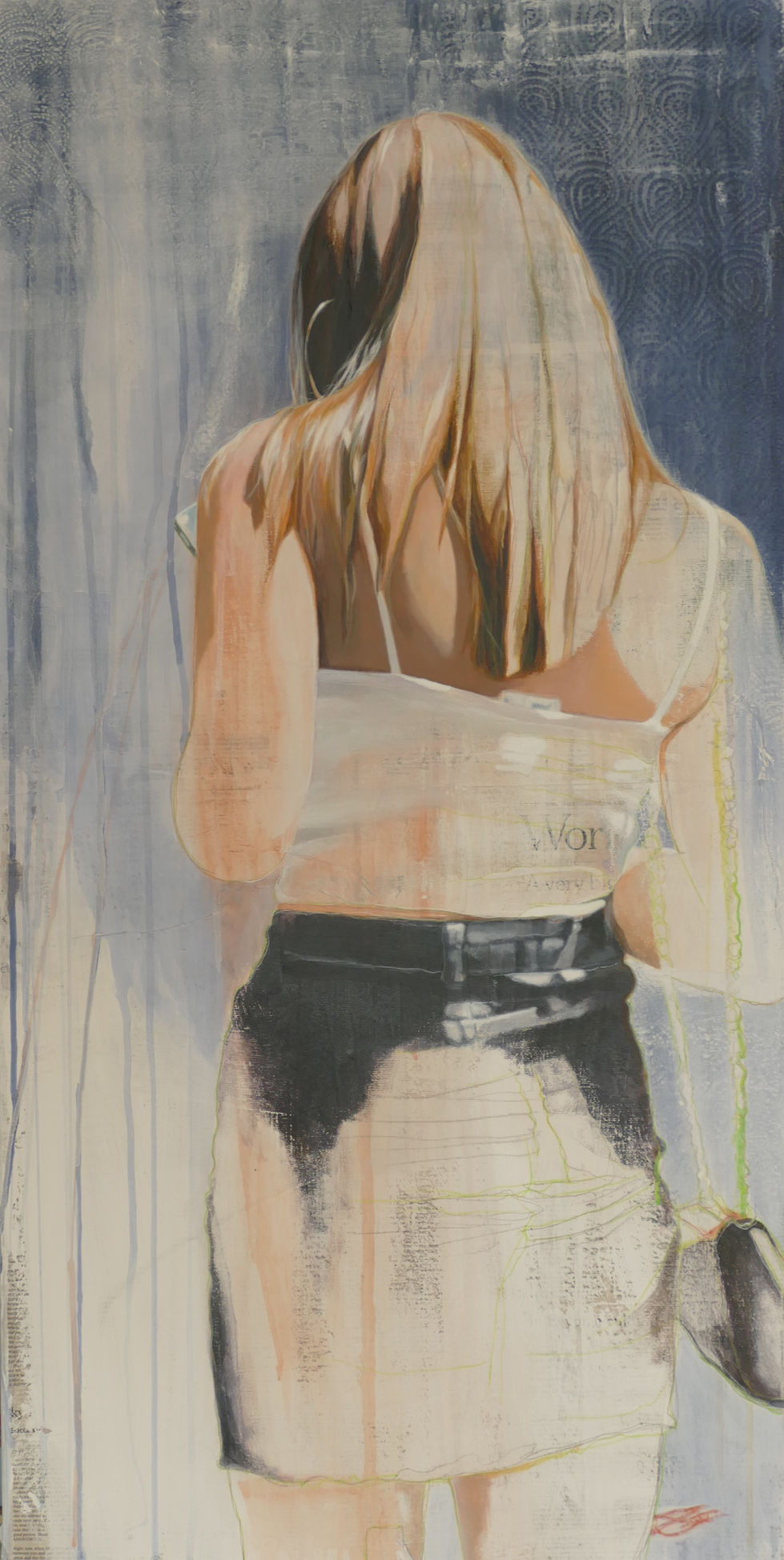 1368 Girl with phone