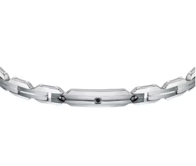 BRACCIALE SECTOR PREMIUM - SAVK06 acciaio cristalli smalto e lega