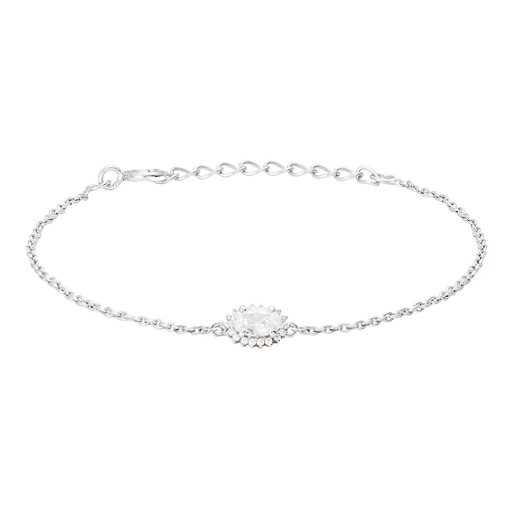 Bracciale donna Stroili 1688383 Silver Elegance Argento Rodiato 925/1000 Cubic Zirconia Bianco