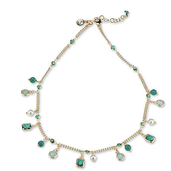 Collana Sovrani Cristal Magique (J9046) pietre verdi