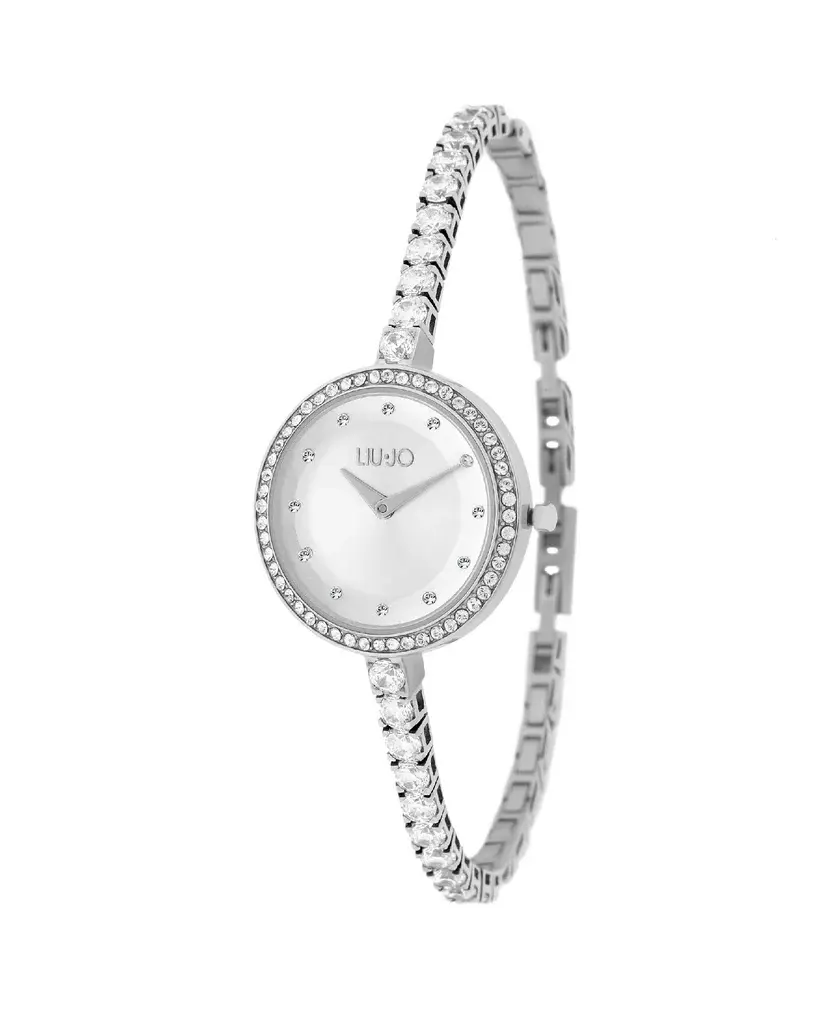 Orologio donna Liu Jo desirè cinturino tennis con cristalli swarovski bianchi TLJ1869