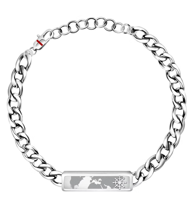 BRACCIALE SECTOR MARINE - SAGJ18 color argento