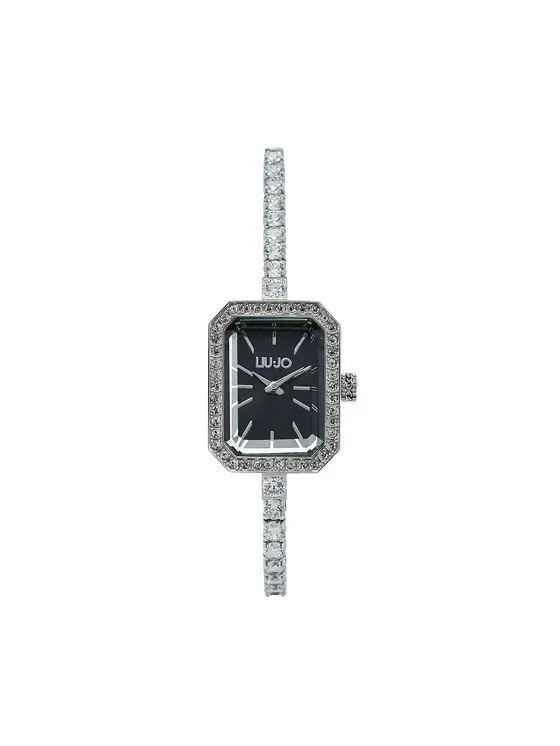 Orologio donna Liu Jo brilliant claire con cristalli swarovski bianchi TLJ2327 vista frontale