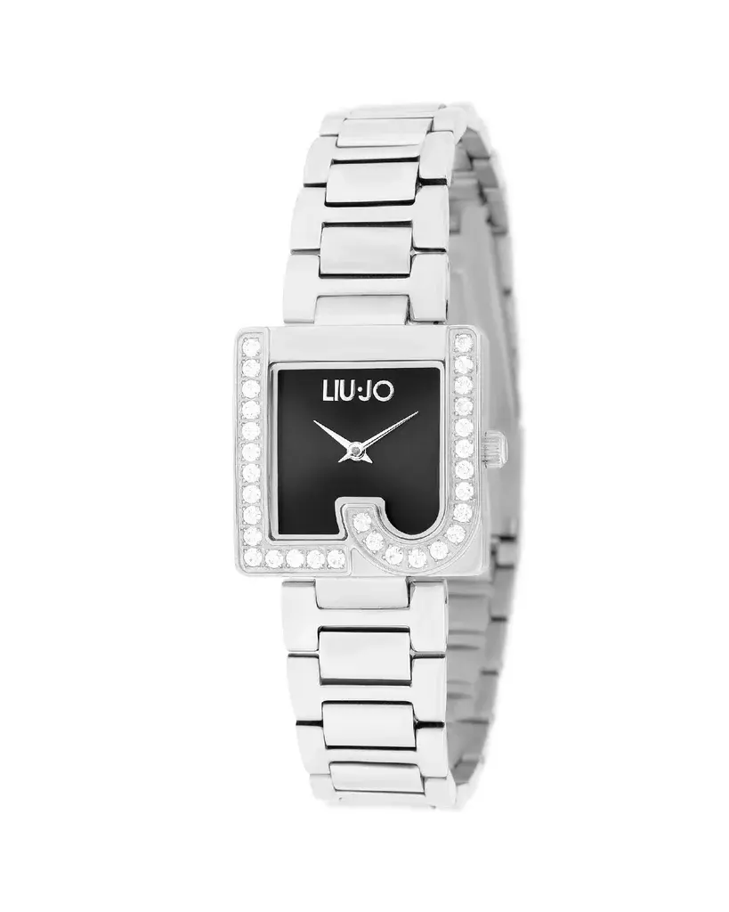 Orologio donna Liu Jo giulia black logo con zirconi TLJ1821