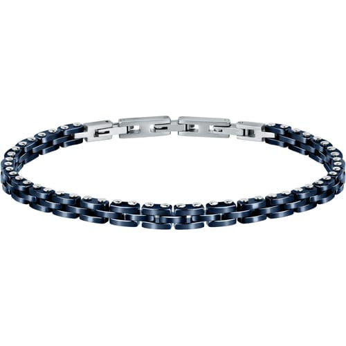BRACCIALE SECTOR CERAMIC - SAFR28 blu e silver