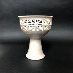 "Mullion" Carved Pedestal - SOLD