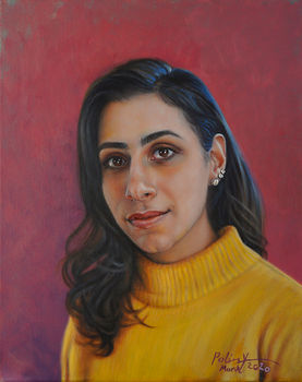 ANTONIA
Oil Portrait Painting
on Canvas