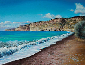 PARAMALI BEACH
Oil Landscape Painting
on Canvas