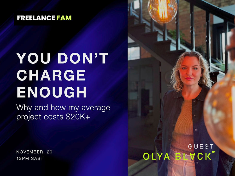 Olya Black is invited to a podcast for website designers to talk about website value