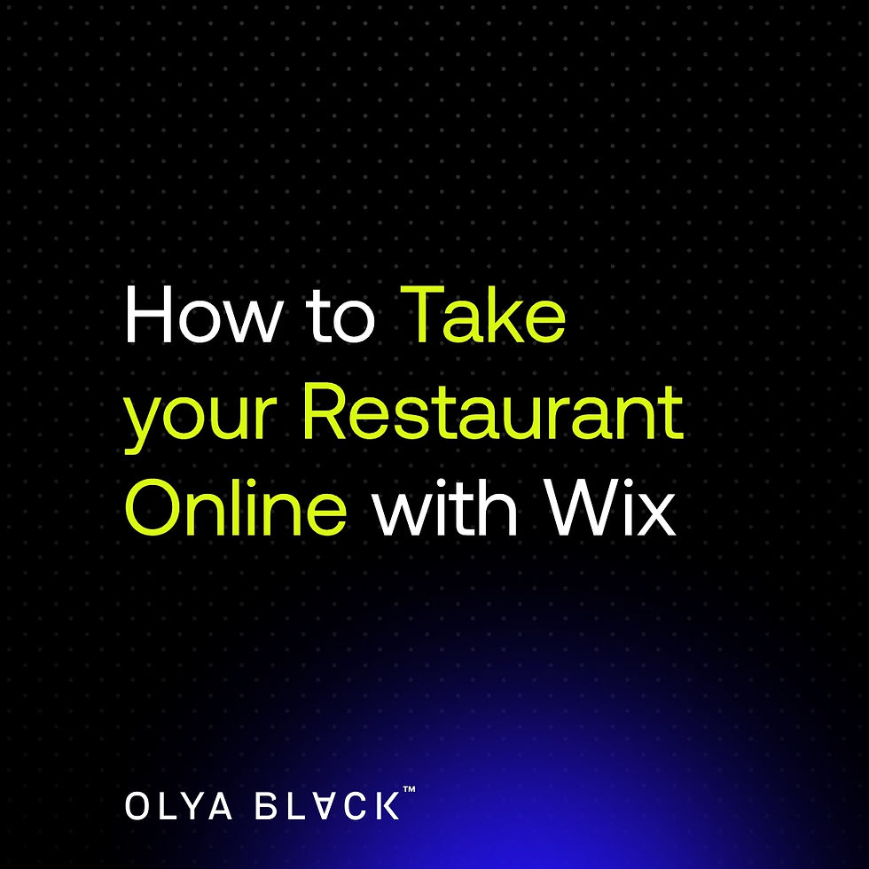 Wix Restaurants: Should You Use It for Online Ordering?