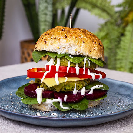 Green Goodness Burger Pattie
