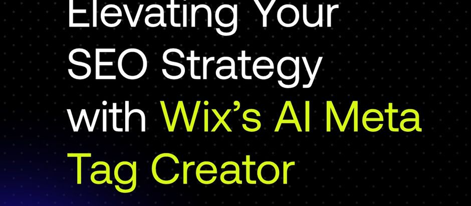 Wix’s AI Meta Tag Creator