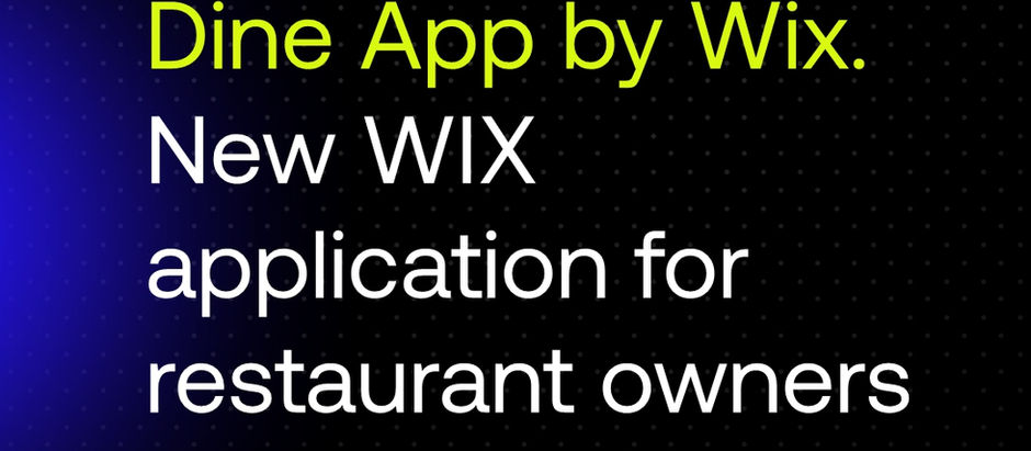 Dine App by Wix