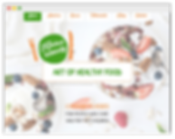 wix website for nutricionist