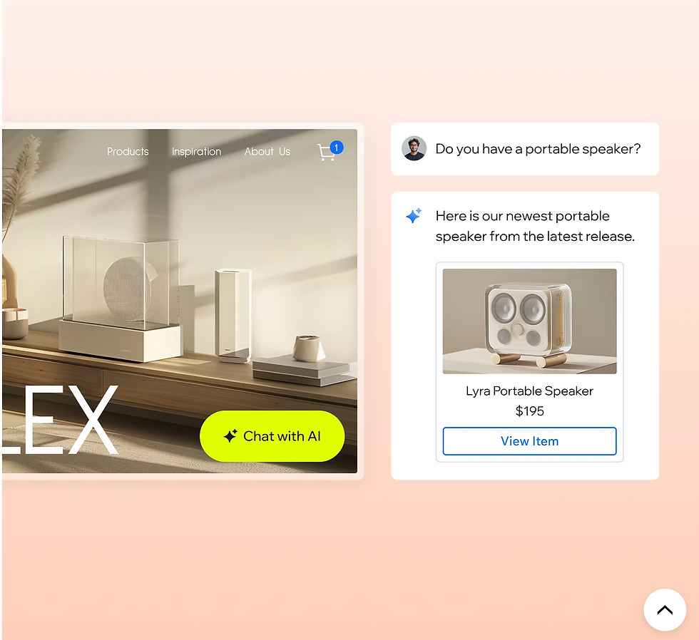Wix Studio AI Char Assistant