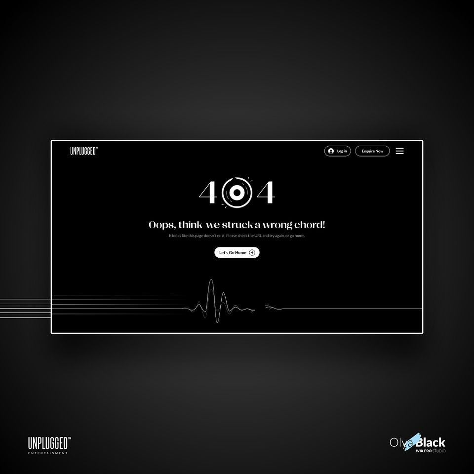 creative 404 page