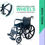 Thumbnail: Medemove Basic Wheelchair Powder Coated Black upholstery without Hand Break