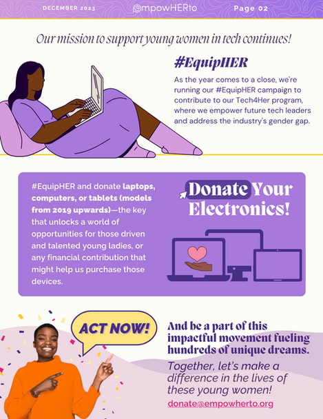 Newsletter (End of Year)