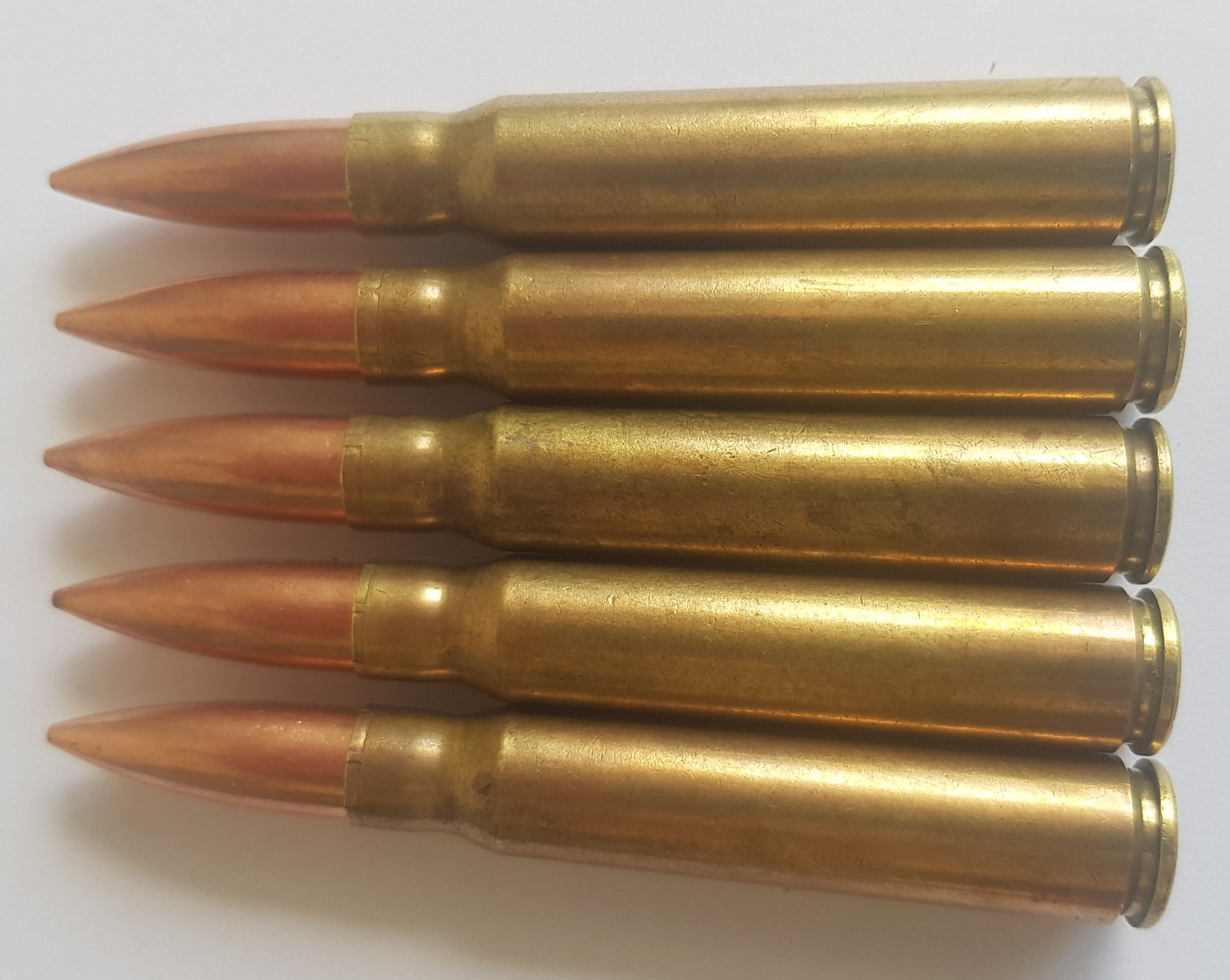 WW2 7.92 x 57 Brass case Inert Rounds