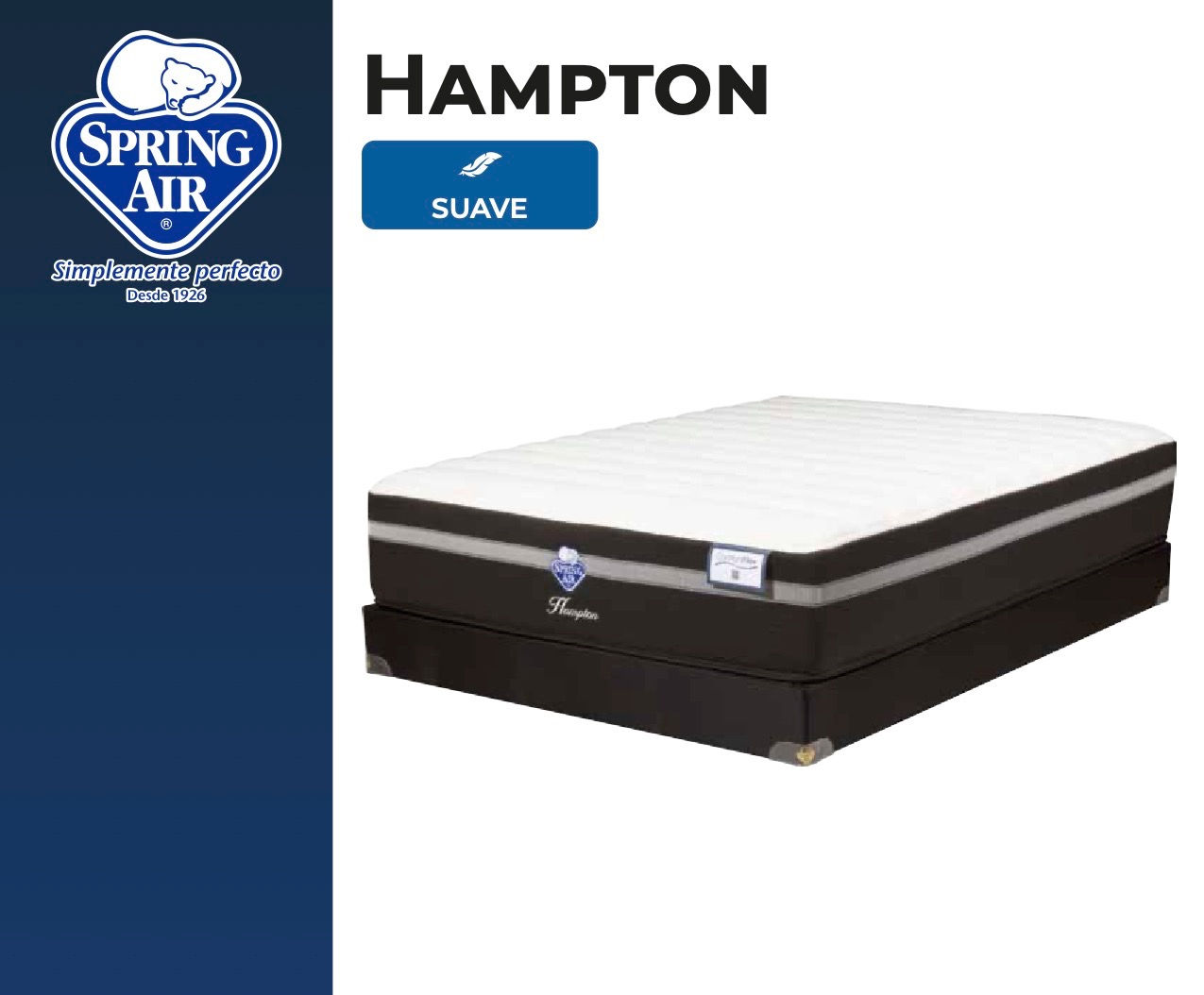 Colchón Spring Air Hampton Queen Size