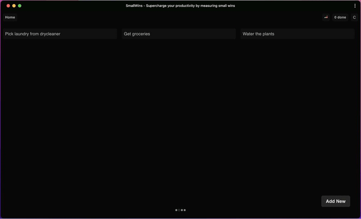 Context switching is a bitch, but SmallWins Task Manager helps you tame it.