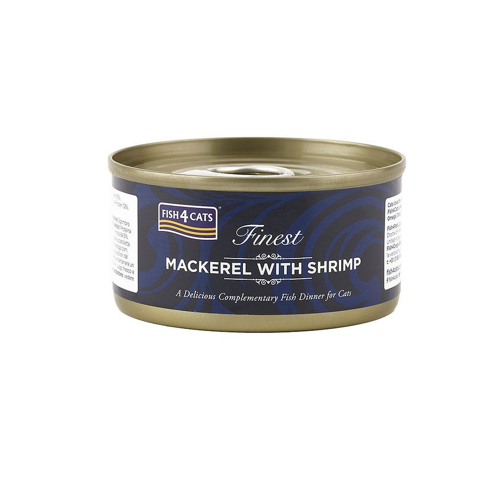Fish4Cats Mackerel with Shrimp