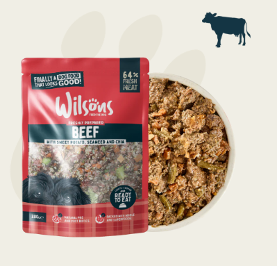 Wilsons Fresh Dog Food Beef